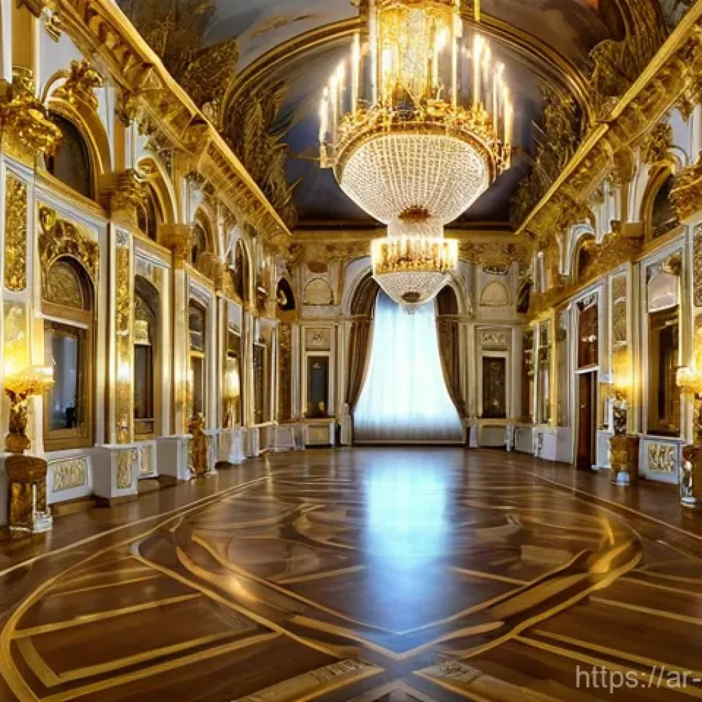 상트페테르부르크 관광 명소 - Opulent Grandeur of the Winter Palace Interior**
"A grand, richly decorated hall inside the Winter ...
